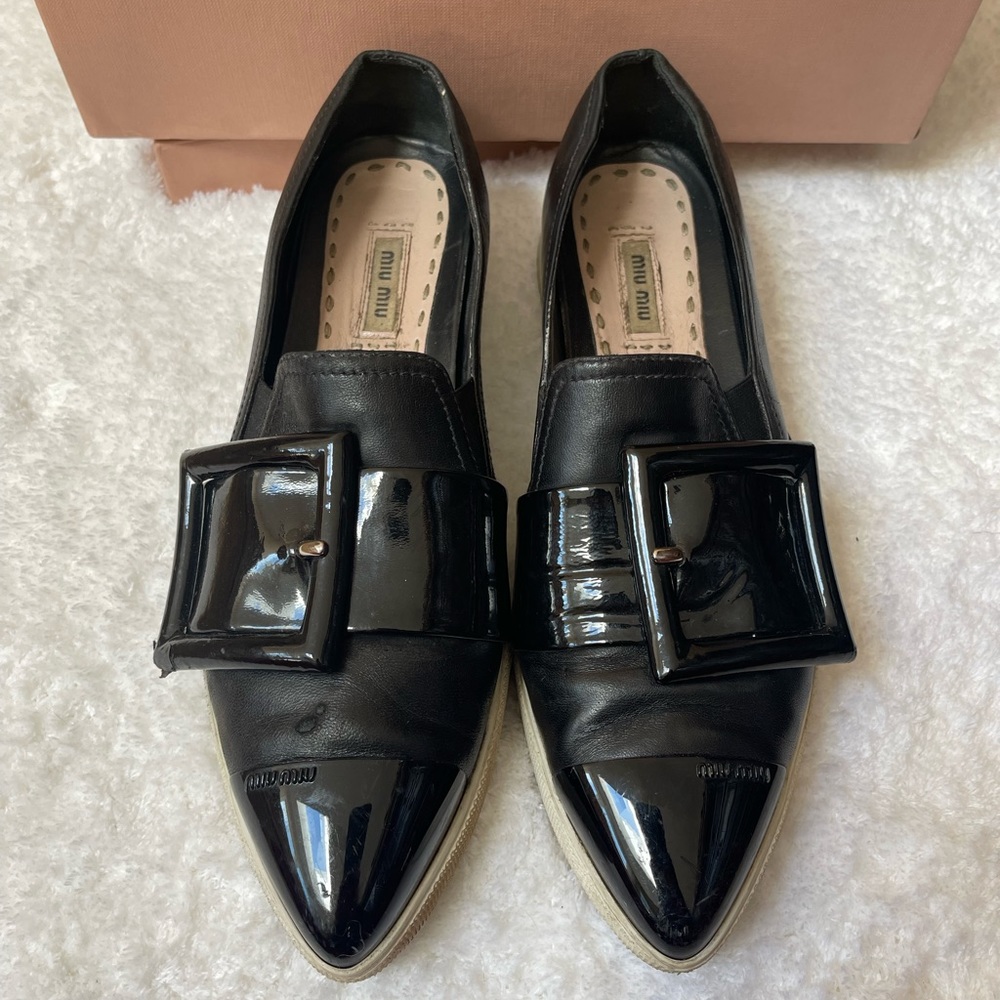 Miu Miu Calzature Donna Nero Nappa 1 Women’s shoes